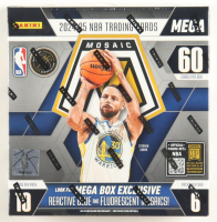 2024-25 Panini Mosaic Basketball Mega Box with (6) Packs at PristineAuction.com