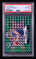 Caleb Williams 2024 Panini Mosaic Mosaic Green #289 RC (PSA 10) at PristineAuction.com