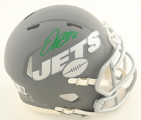 Le'Veon Bell Signed Jets Slate Alternate Speed Mini Helmet (Beckett) at PristineAuction.com
