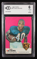Gale Sayers 1969 Topps #51 (BCCG 6) at PristineAuction.com