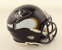 Daunte Culpepper Signed Vikings Throwback Alternate Speed Mini Helmet (Schwartz) at PristineAuction.com