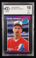 Randy Johnson 1989 Donruss #42 RR RC (BCCG 10) at PristineAuction.com
