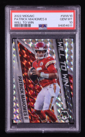 Patrick Mahomes II 2022 Panini Mosaic Will to Win Mosaic #16 (PSA 10) at PristineAuction.com