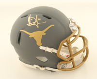 Vince Young Signed Texas Longhorns Slate Alternate Mini Helmet (Schwartz) at PristineAuction.com
