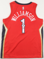 Zion Williamson Signed Pelicans Jordan Authentic Jersey (Fanatics) at PristineAuction.com
