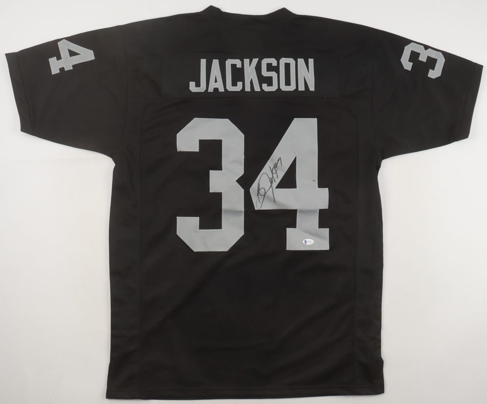 Bo Jackson Signed Jersey (Beckett) at PristineAuction.com Bo Jackson Signed Jersey (Beckett) at PristineAuction.com