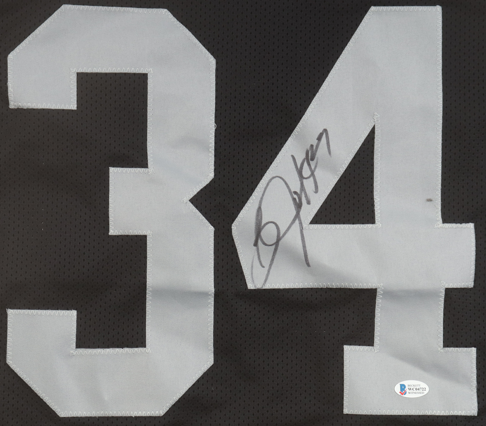 Bo Jackson Signed Jersey (Beckett) at PristineAuction.com Bo Jackson Signed Jersey (Beckett) at PristineAuction.com
