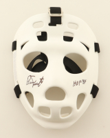 Bernie Parent Signed Throwback Hockey Goalie Mask Inscribed "HOF 84" (Schwartz) at PristineAuction.com