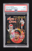 Patrick Mahomes II 2023 Panini Illusions King of Cards Black #12 #41/50 (PSA 9) at PristineAuction.com