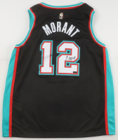 Ja Morant Signed Grizzlies Nike Authentic Jersey (Panini) at PristineAuction.com