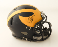 Cornelius Johnson Signed Michigan Wolverines Speed Mini Helmet (Schwartz) at PristineAuction.com
