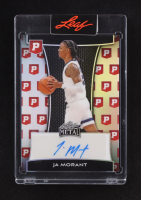 Ja Morant 2025 Leaf Metal Pristine Auction Collection Autographs Prismatic Logo #BAJM3 #1/1 at PristineAuction.com