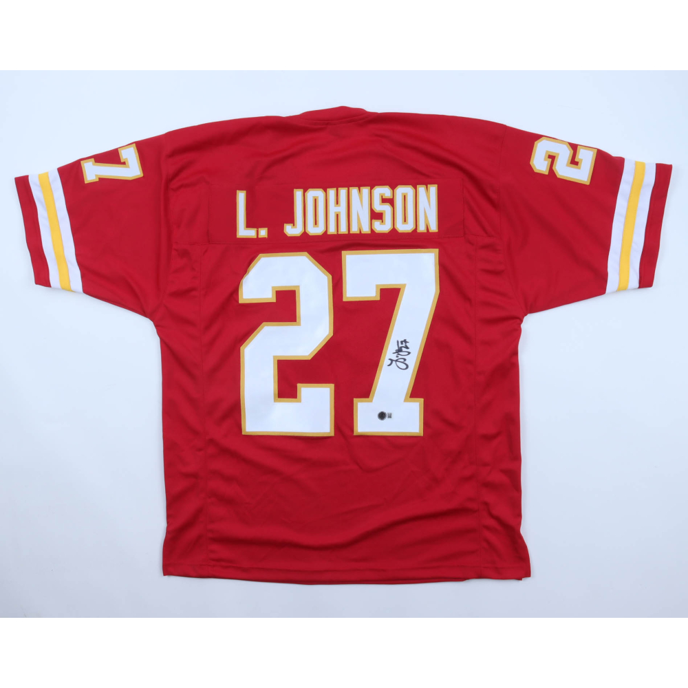 Larry Johnson Signed Jersey (Beckett) at PristineAuction.com