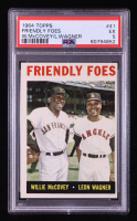 Willie McCovey / Leon Wagner 1964 Topps Friendly Foes #41 (PSA 5) at PristineAuction.com