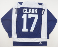 Wendel Clark Signed Maple Leafs Adidas Authentic Jersey (JSA) at PristineAuction.com