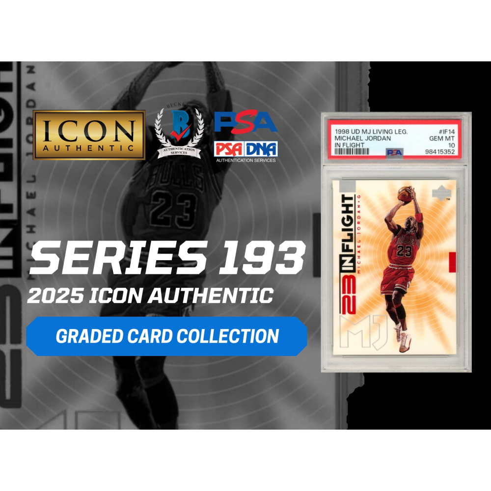 2025 Icon Authentic Graded Card Collection Mystery Box Series 193 at PristineAuction.com