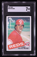 Pete Rose 1985 Topps #600 (SGC 7) at PristineAuction.com