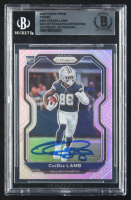 CeeDee Lamb Signed 2020 Panini Prizm Prizms #334 (BGS) at PristineAuction.com