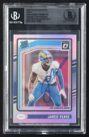 Jared Verse Signed 2024 Donruss Optic Holo #242 RR RC (BGS) at PristineAuction.com