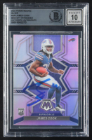 James Cook Signed 2022 Panini Mosaic Silver #309 RC (BGS | Auto Grade 10) at PristineAuction.com