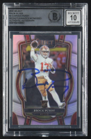 Brock Purdy Signed 2022 Select Prizm Silver #213 RC (BGS | Auto Grade 10) at PristineAuction.com
