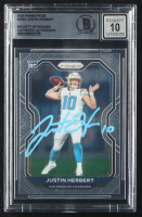 Justin Herbert Signed 2020 Panini Prizm #325A RC (BGS | Auto Grade 10) at PristineAuction.com