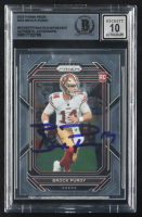 Brock Purdy Signed 2022 Panini Prizm #353 RC (BGS | Auto Grade 10) at PristineAuction.com