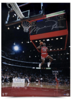 Michael Jordan Signed Bulls "88 Scoreboard" 30x40 Photo (UDA) at PristineAuction.com