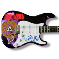 "Soundgarden" Custom Stratocaster Style Guitar Band-Signed By (4) with Chris Cornell, Kim Thayil, Ben Sheppard & Matt Cameron (JSA) at PristineAuction.com