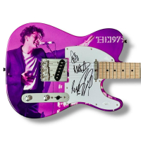 "The 1975" Custom Telecaster Style Guitar Band-Signed By (4) with Matty Healy, Adam Hann, Ross MacDonald & George Daniel (JSA) at PristineAuction.com