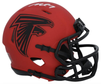 Michael Vick Signed Falcons Rave Altenrate Speed Mini Helmet (Fanatics) at PristineAuction.com