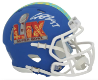 Cooper DeJean Signed Super Bowl LIX Logo Speed Mini Helmet (Fanatics) at PristineAuction.com