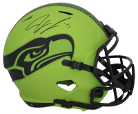 Jaxon Smith-Njigba Signed Seahawks Full-Size Rave Altenrate Speed Helmet (Fanatics) at PristineAuction.com