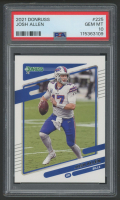 Josh Allen 2021 Donruss #225 (PSA 10) at PristineAuction.com