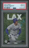 Freddie Freeman 2024 Topps City To City #17 (PSA 10) at PristineAuction.com