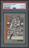 Babe Ruth 2022 Diamond Kings Gray Frame #1 (PSA 10) at PristineAuction.com