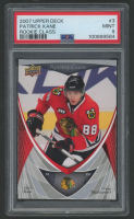 Patrick Kane 2007-08 Upper Deck Rookie Class #3 (PSA 9) at PristineAuction.com