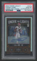 CeeDee Lamb 2020 Legacy Under The Lights Autograph #ULCL (PSA 10) at PristineAuction.com