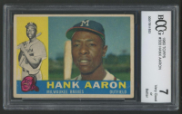 Hank Aaron 1960 Topps #300 (BCCG 7) at PristineAuction.com