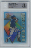 Joe Carter Signed 1995 Stadium Club Members Only Parallel #CC26 (BGS) at PristineAuction.com