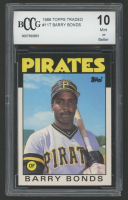 Barry Bonds 1986 Topps Traded #11T (BCCG 10) at PristineAuction.com