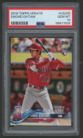 Shohei Ohtani 2018 Topps Update #US285 RC (PSA 10) at PristineAuction.com