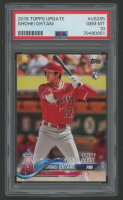 Shohei Ohtani 2018 Topps Update #US285 RC (PSA 10) at PristineAuction.com