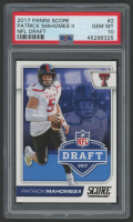 Patrick Mahomes II 2017 Score Draft #2 (PSA 10) at PristineAuction.com