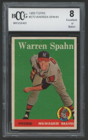 Warren Spahn 1958 Topps #270 (BCCG 8) at PristineAuction.com