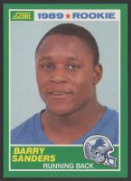 Barry Sanders 1989 Score #257 RC at PristineAuction.com