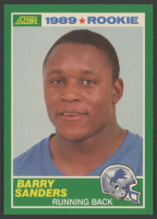 Barry Sanders 1989 Score #257 RC at PristineAuction.com