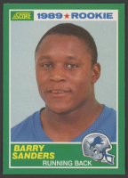 Barry Sanders 1989 Score #257 RC at PristineAuction.com