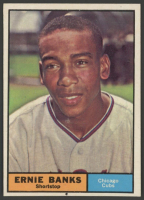 Ernie Banks 1961 Topps #350 at PristineAuction.com