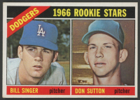 Don Sutton / Bill Singer 1966 Topps #288 Rookie Stars RC at PristineAuction.com